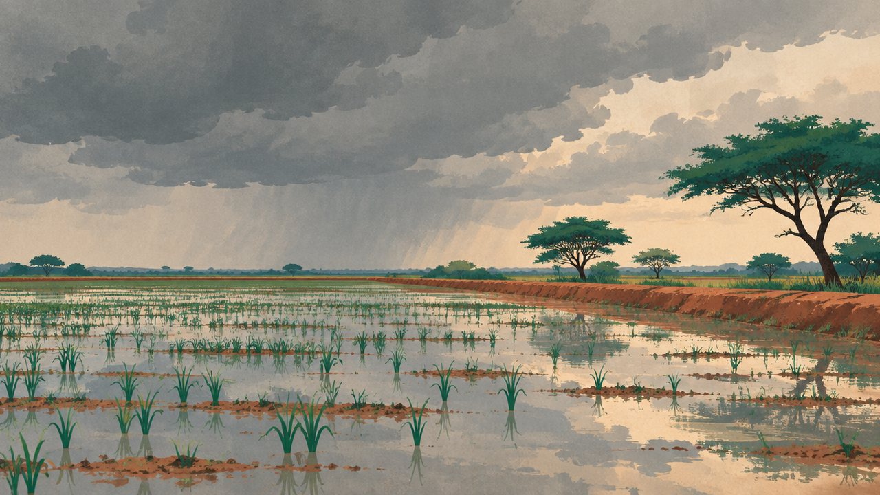 Illustration zur Meldung: Bäuerinnen in Gujarat speichern das Monsunwasser unter ihren eigenen Feldern