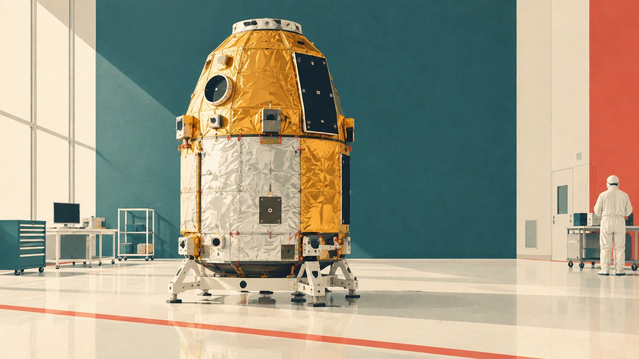 Illustration zur Meldung: Der Bordrechner der Apophis-Sonde lief zum ersten Mal