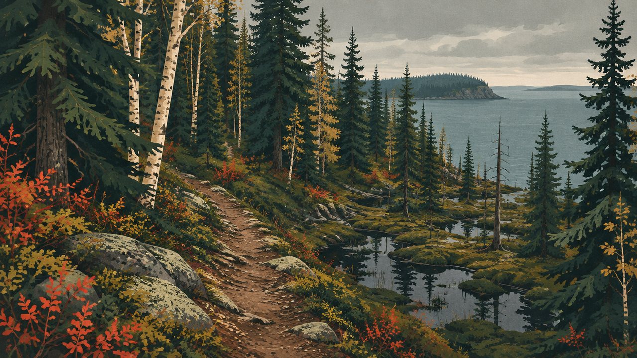 Illustration zur Meldung: Elf Tage verirrt: gefunden haben ihn zwei Leute im Kanu, die Wildkamera brachte die Suche auf die richtige Spur