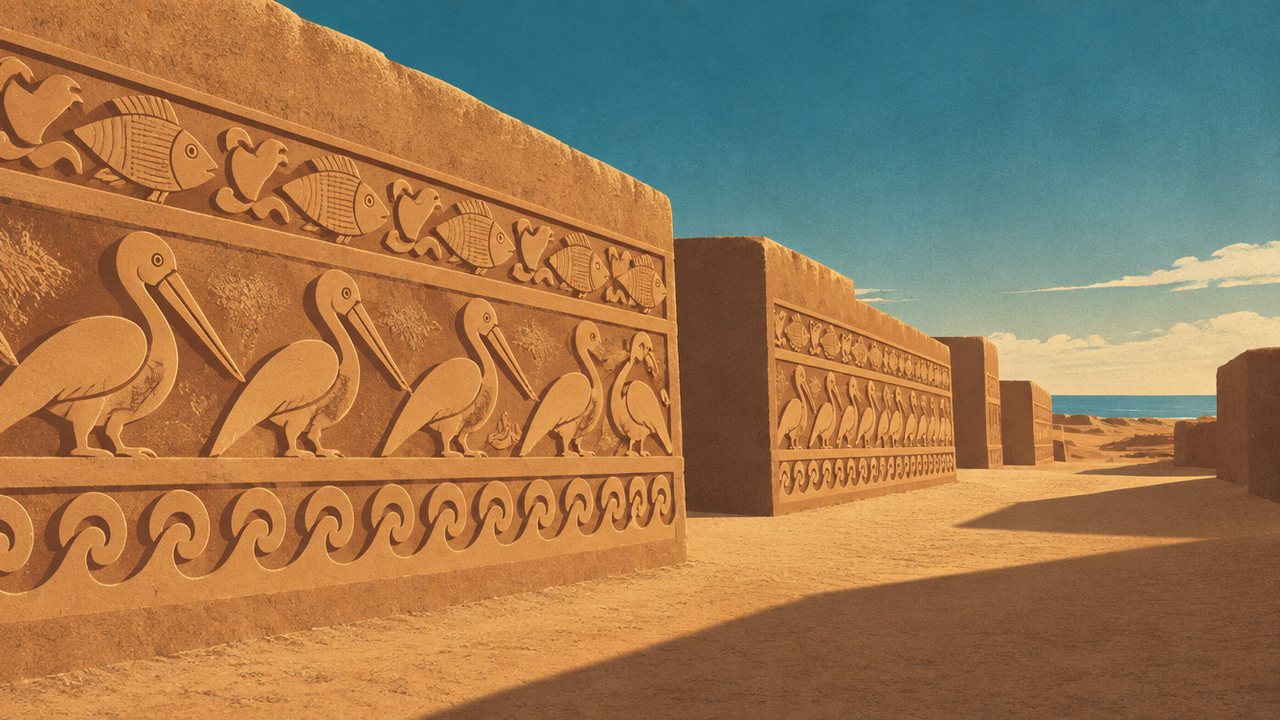 Illustration zur Meldung: In Peru war eine Grabstätte 600 Jahre lang verschlossen, jetzt haben Archäologen sie geöffnet
