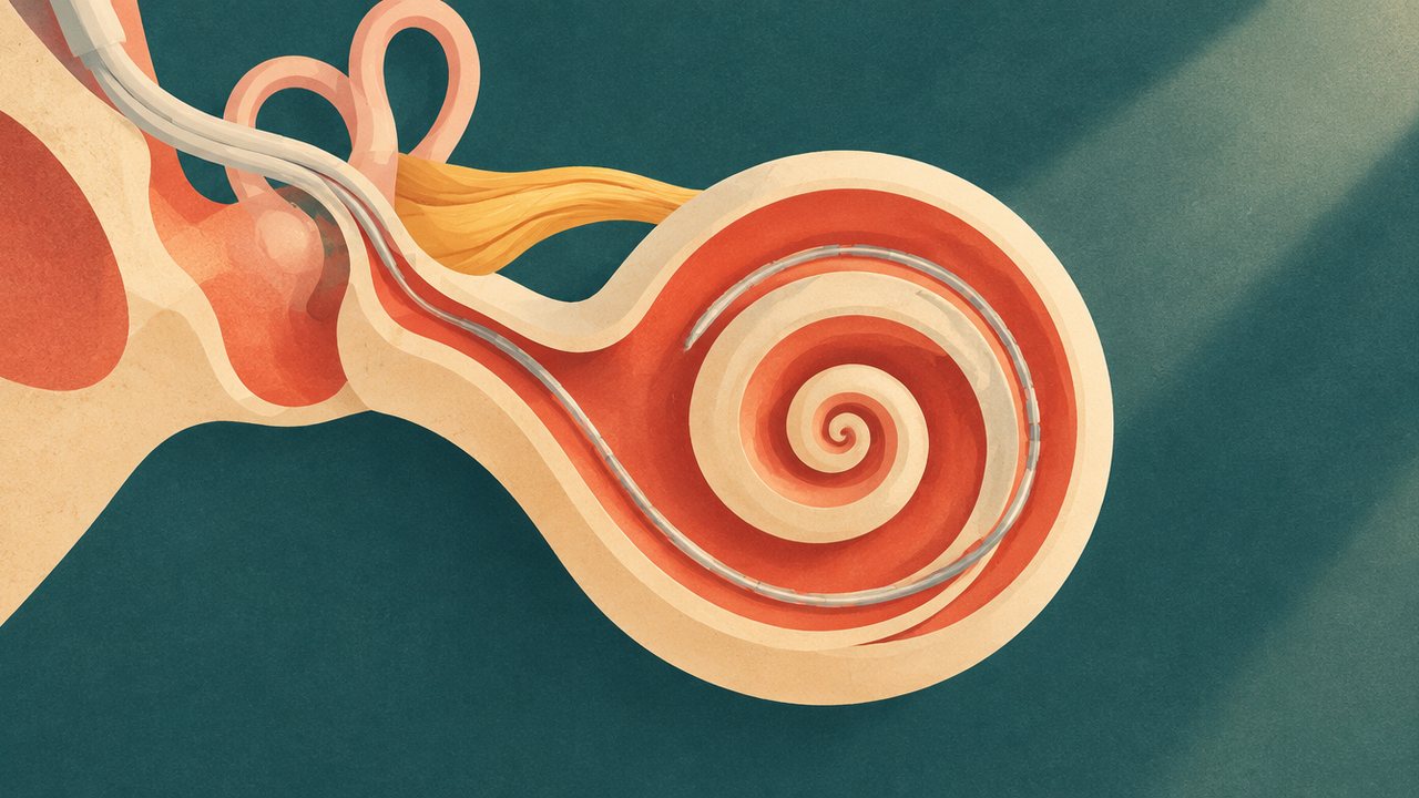 Illustration zur Meldung: Würzburg: Patientin laut Klinik weltweit erste mit zwei vollständig implantierten Cochlea-Implantaten
